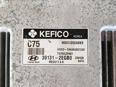 【ENCページ】 2014 Hyundai Elantra 39131-2EGB0 Computer Engine Control ECU