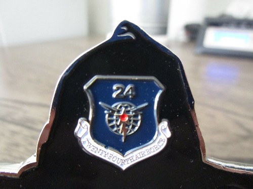 Reaper Watcher CYBERCOM USN USAF CYBER Challenge Coin - Picture 9 of 11