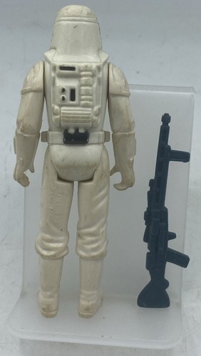 VINTAGE 1980 STAR WARS HOTH SNOWTROOPER with Gun HK #20 - Picture 2 of 4