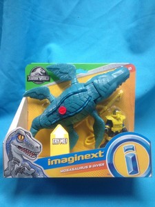 imaginext jurassic world mosasaurus & diver