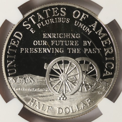 1995-S 50c Civil War Battlefields Commemorative Half Dollar NGC PF69UCAM - Picture 4 of 4