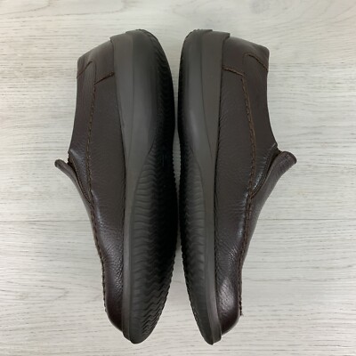 Mephisto Air Jet Extra Light $280 Men\'s Slip Ons Loafers Shoes Size 10 Leather Mephisto Mens Size 10 Black Leather Lace-Up Shoes Air-Jet  main image 4