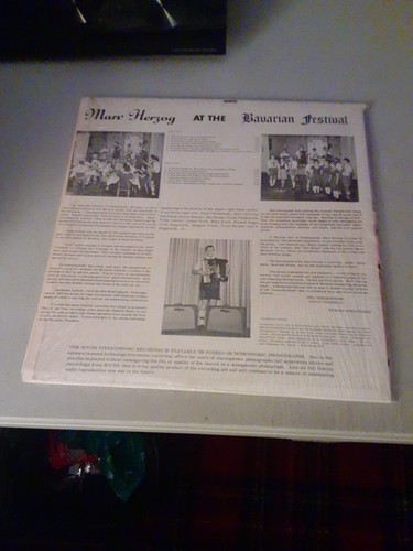 Marv Herzog At The Bavarian Festival (LP, 1966) EX/EX w Lyrics, Tested, Polka - Foto 2 di 4