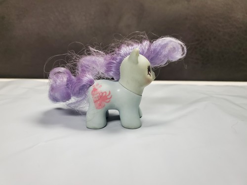 Toy -Doll - My Little Pony Blue Teeny Tiny Baby Honey Pie G1 Vintage - 1989 - Picture 2 of 6