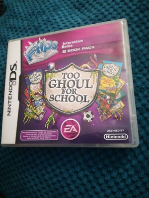 FLIPS Too Ghoul For School Nintendo DS 8 Interaktives Buch von B. Seltsam komplett