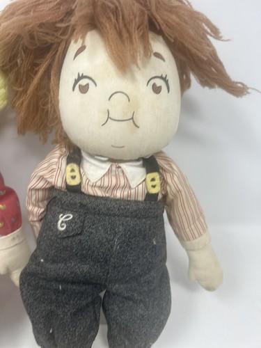 Vintage Campbell's Kid Collection 1982 Rare NJ 2 Dolls Boy And Girl Read - Picture 13 of 24