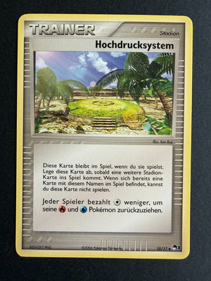 Pokemon Card TCG Hochdrucksystem POP3 POP Series 3 High Pressure System 10/17