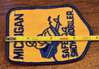 Vintage Michigan safe snowmobile patch — photo 7