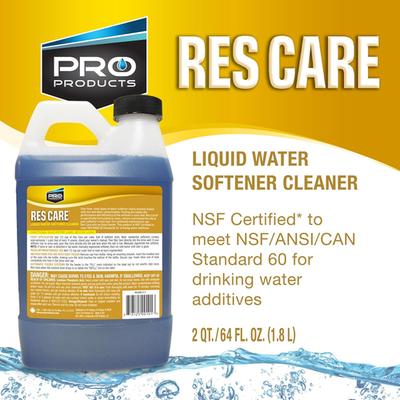 #ad #ad Pro Products Water Softener Cleaner 64oz Res Care Liquid Hard Water System Clean $24.90