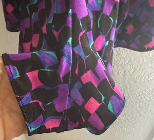 Maxine of Hollywood Size 18 Wide Strap Front Swimsuit Coulott Dress - Picture 4 of 11