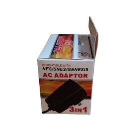 AC Power Supply + AV Cable For SEGA Genesis MODEL 1 Console NEW BOXED