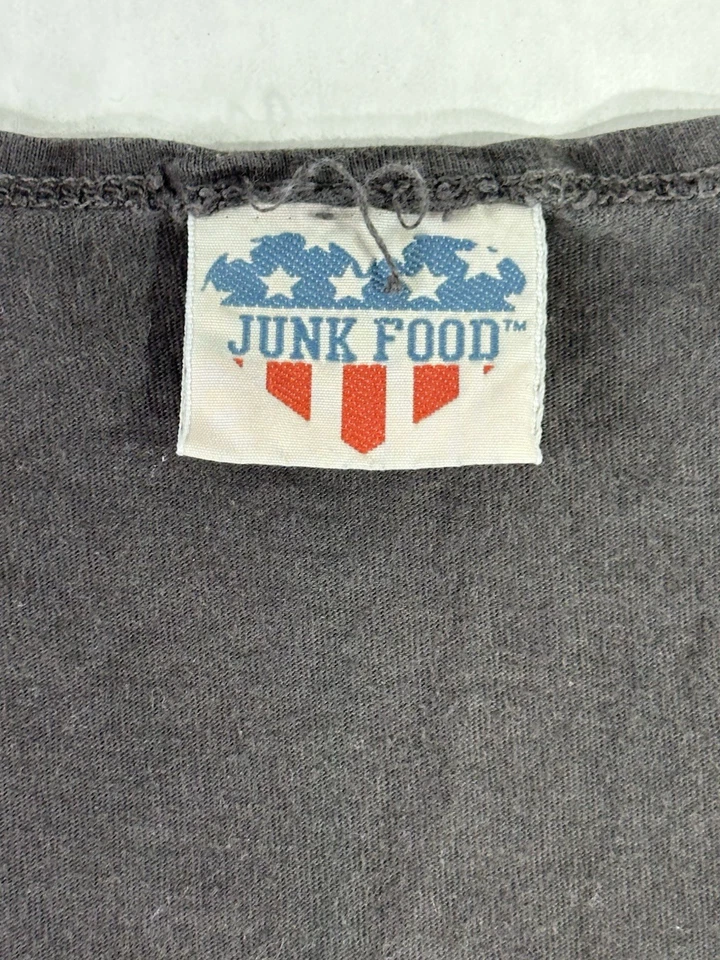 Camiseta sin mangas de comida chatarra Disney Blancanieves Reina malvada con gráfico de manzana para mujer L Foto 2 de 4