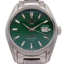Orologio Uomo Roamer 210633 Searock Automatico Verde Argento Acciaio Inox