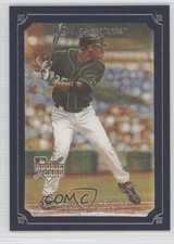 2007 UD Masterpieces Deep Blue Linen Frame 24/75 Delmon Young #51 0b2