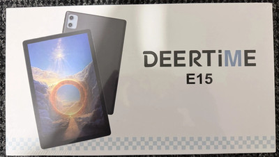 DEERTIME E15 Tablet 10 Zoll Android 14, 20GB RAM + 128GB ROM (TF 2TB), Octa Core,