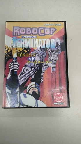 Mega Drive Software Model Number  RoboCop VS Terminator Virgin Game