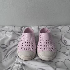Native Jefferson kids Classic Slip On shoes Milk Pink Color 5C