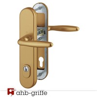 Hoppe Schutzbeschlag Verona Za Alu Bronze Langschild Tg 10/92 Mm
