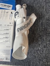 Aircast A60 Tutore Supporto Caviglia Nuovo con etichette Taglia Grande Piede Destro Bianco