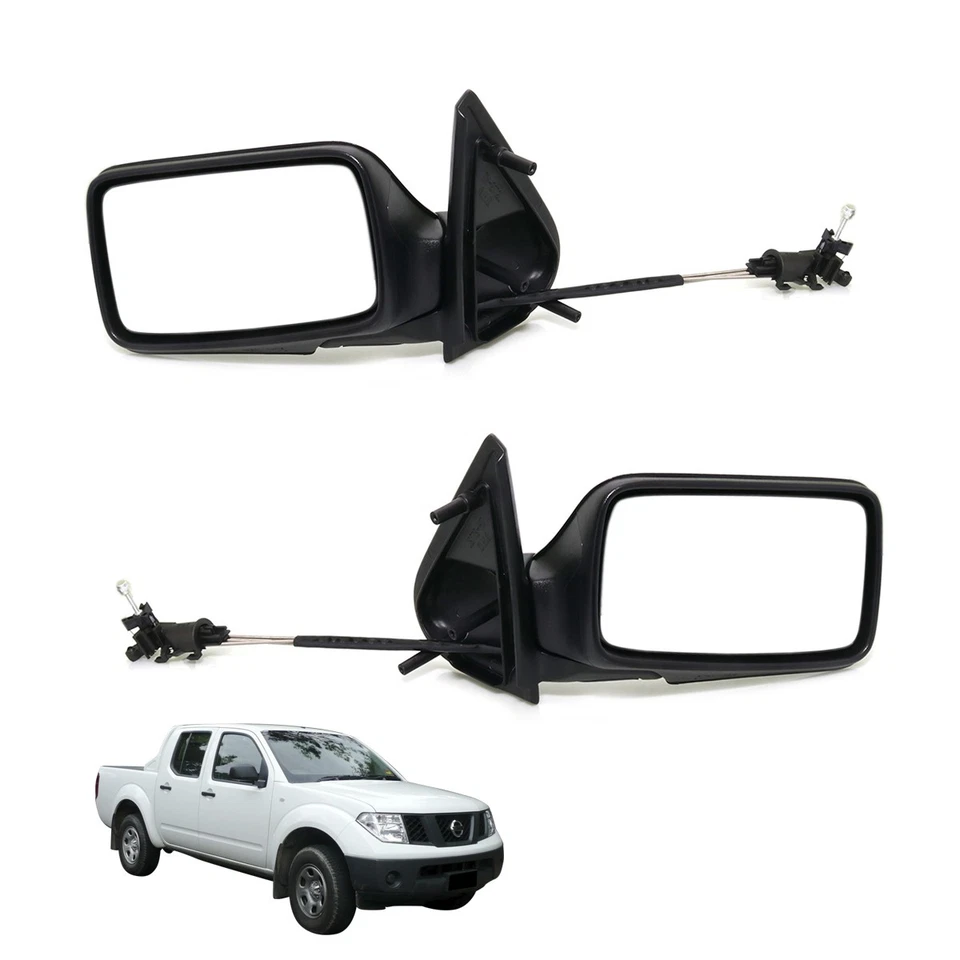 Par de espejos retrovisores tipo cable Fit 1991-98 Volkswagen Golf MK3 1E Jetta Vento A3 1H Foto 2 de 4