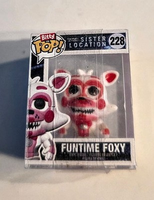 Funky Bitty Pop Five Nights At Freddy's Funtime Foxy Figurine #228  NEW