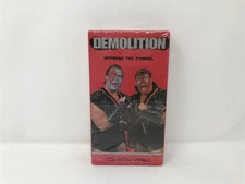 WWF Demolition: Witness The Power - VHS TAPE 1989 - Shrink Wrap - Near-MINT BOX 