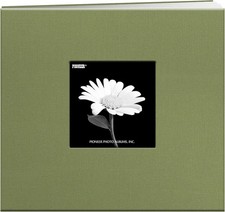 Pioneer MB-88CBFS 8x8 Fabric Memory Book Green Same Shipping Any Qty 