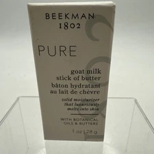 Beekman 1802 pure goat milk stick of butter Size 1 oz./ 28 g. BRAND NEW IN BOX