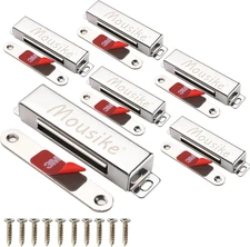 Mousike Magnetic Door Catch，70Lb Stainless Steel Cabinet Door Magnets with Stron