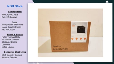 Synology 4-bay DiskStation DS423 (Diskless), New, Sealed, in hand - Image 1 of 4