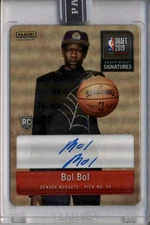 2019-20 Panini Instant NBA Metal Draft Night #DNS-35 Bol Bol RC Auto /25