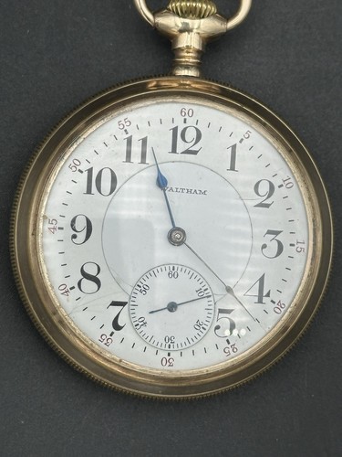 1904 Waltham Appleton Tracy & Co 18S 17J Model 1892 Pocket Watch Running.