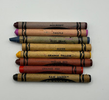 Vintage RETIRED Crayola Crayons 1955-72 Editi...