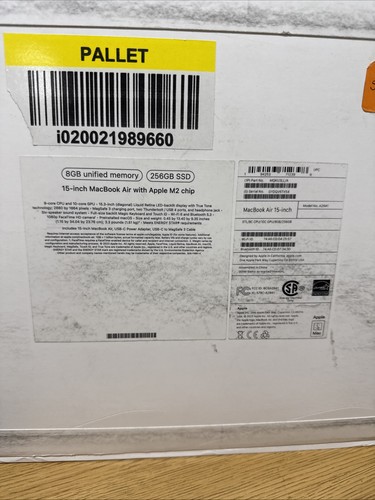 15-Inch MacBook Air With Apple M2 Chip, PARTS ONLY - Afbeelding 8 van 8