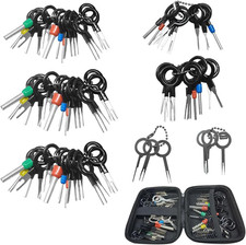 82 PCS Terminal Removal Tool Kit, Electrical Connector Pin Removal Tool, Wire Te