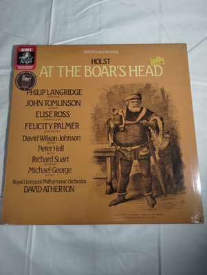Gustav Holst- Philip Langridge, John Tomlinson , At The Boar's Head, LP, Sealed