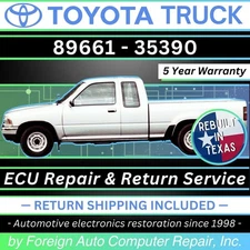 89661-35390 Toyota Truck ECU Repair - Quick Quality Service, 5 Year Warranty