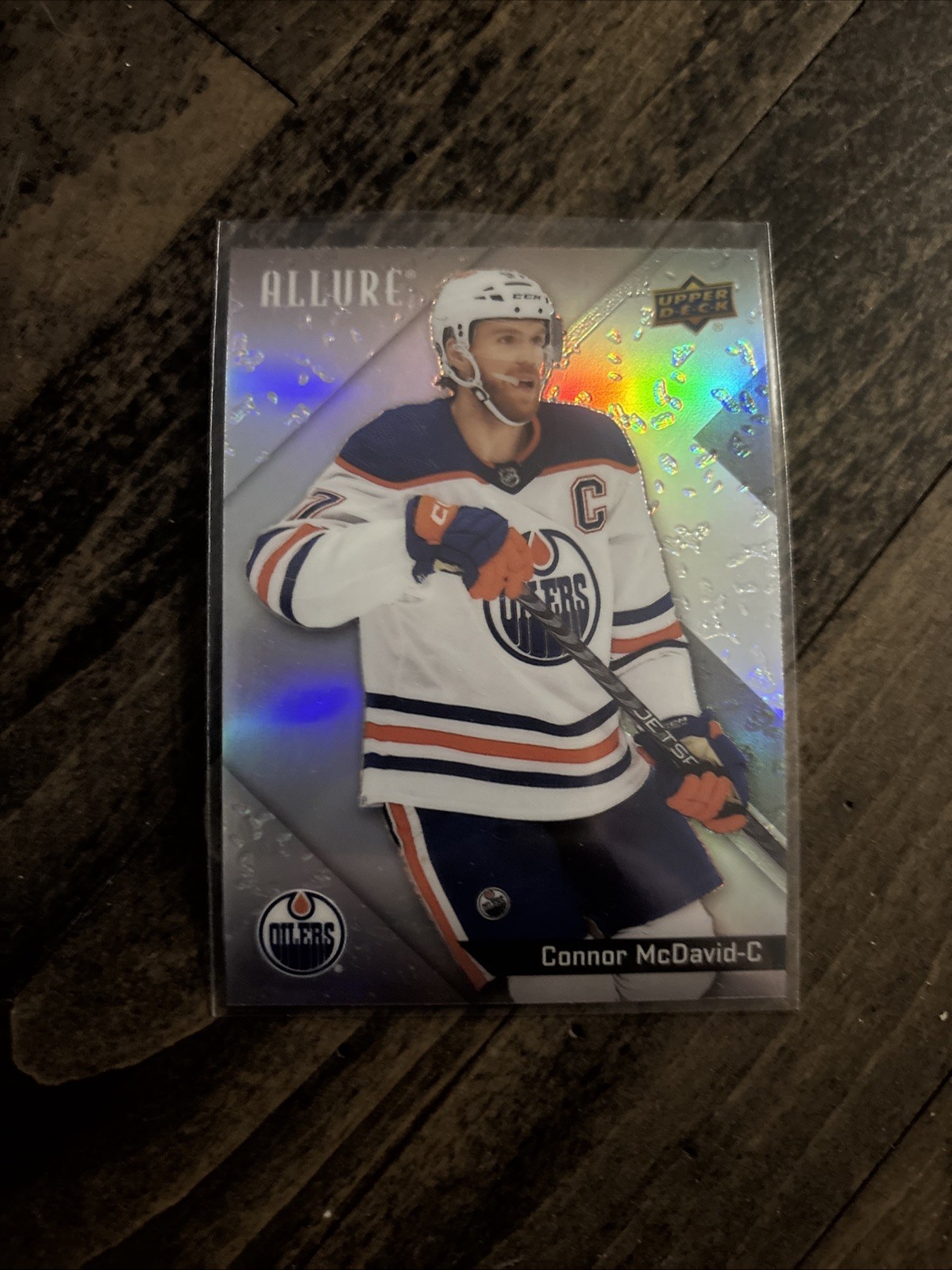 2024-25 Upper Deck Allure Ice Hockey Glitter Bomb Connor McDavid #97