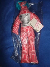 Dammit Doll 12” -  Stress Doll, Still Sealed -Stress Reliever - Pink Geometric