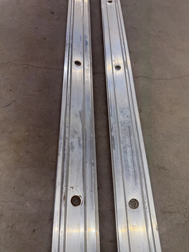 1977-1991 Chevy K5 Blazer interior topper hold down Hard Top Trim OEM Anodized - Image 4 of 4