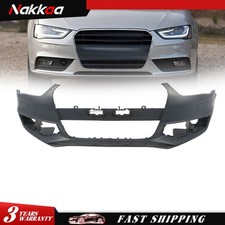 Primed Plastic Front Bumper Cover For 2013 2014 2015 2016 Audi A4 S4 A4quattro Primed Plastic Front Bumper Cover For 2013 2014 2015 2016 Audi A4 S4 A4quattro