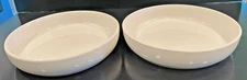 Project 62/White Dinner Plates or Bowls/Avesta/Set of 2/Excellent Condition