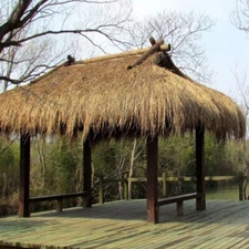 Artificial Grass Roll Thatch Roof Palm Thatch Straw Roof Fence Party Decor HOT