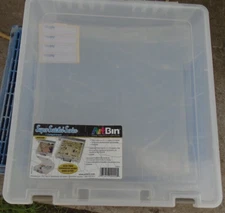 Artbin Satchel Single Compartment w/Tab Dividers Durable Plastic/Translucent