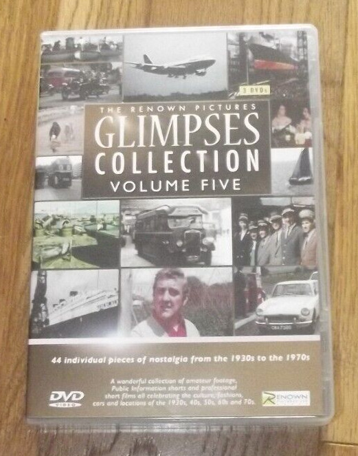 RENOWN PICTURES / GLIMPSES COLLECTION Vol 5 / 1930s - 1970s / 3 DVD SET  C