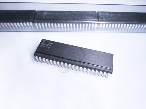 MB89322B Fujitsu Programmable CRT Controller 8080 Bus Interface 4 MHz DIP-40 IC - Bild 4 von 4