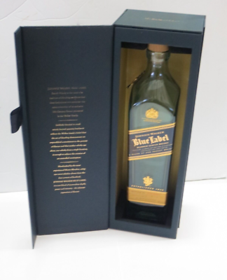 JOHNNIE WALKER BLUE LABEL BLENDED SCOTCH WHISKY ***EMPTY BOTTLE
