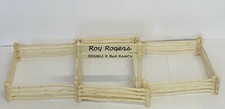 1950s Marx Roy Rogers Double R Bar Ranch Playset: Gates Fences Parts