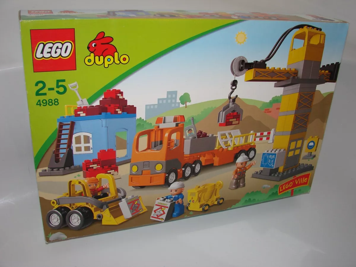 LEGO DUPLO 4988 Large Construction Site NEW ORIGINAL PACKAGING Construction S