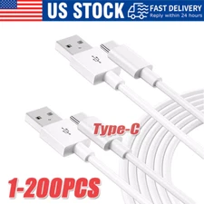 USB Type C Data Cable 5A Fast Charging USB-A to USB-C Charger lot Cord For Phone
